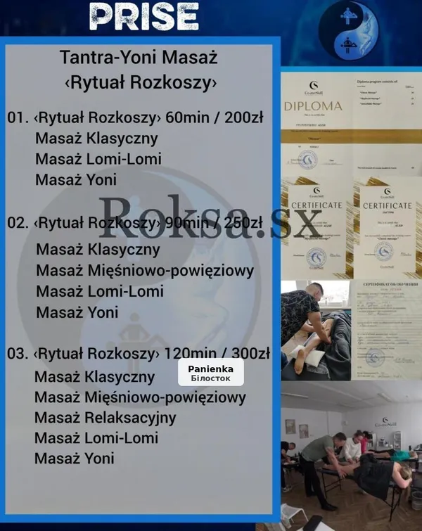 Masaż Tantra i Yoni – Rytuał Rozkoszy dla Kobiet